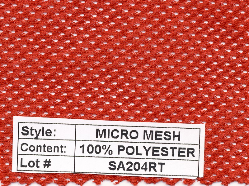 Micro Mesh 100% Polyester